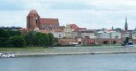 Our first glimpse of the old city of Torun